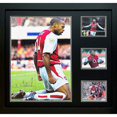 Arsenal — Collectible Thierry Henry Signed Photo